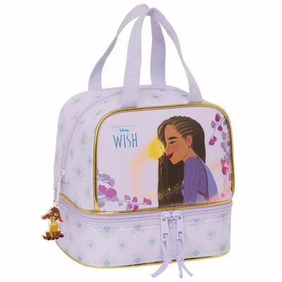 Produktbild von Safta WISH - Lunch-, Snack- und Frühstückstasche, 20x15x20 cm, Flieder, Qualität und maximale Stärke, Lunch-, Snack- und Frühstückstasche, 20x15x20 cm, Flieder