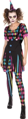 Produktbild von Bristol Novelty - Kostüm-Kleid für Damen - Halloween BN3296 (S) (Bunt)