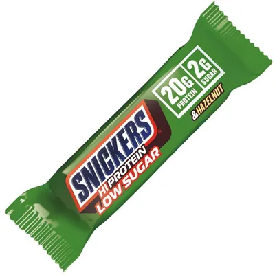 Produktbild von Snickers Hi Protein Low Sugar & Hazelnut 57g