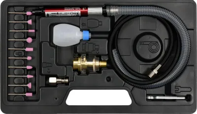 Obrázek produktu pro Sada pneumatických mini brusek s příslušenstvím, 16dílná