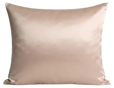 Zdjęcie produktu dla HOMLA Poszewka BELARIS jedwabna beżowa 50x60 cm