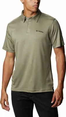 Zdjęcie produktu dla Koszulka polo Columbia Sun Ridge™ II z krótkim rękawem, rozmiar S, kolor zielony, męska, rozmiar S