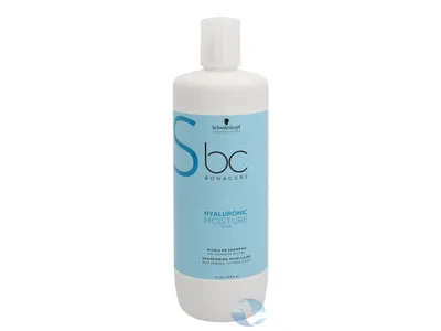Produktbild von Schwarzkopf Professional BC Bonacure Hyaluronic Moisture Kick Micellar Shampoo Shampoo für normales bis trockenes Haar 1000 ml