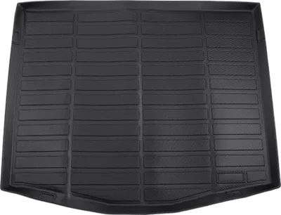 Produktbild von 1 Stk. Laderaumabdeckung Kofferraummatte für Ford Mustang Mach-E 2021-2025 Kofferraum Laderaum Kofferraumwanne Matte Schwarz TPE Langgittermuster