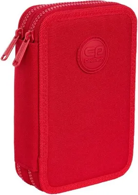 Produktbild von Federmäppchen mit ECO-Zubehör COOLPACK - JUMPER 2 - rpet RED