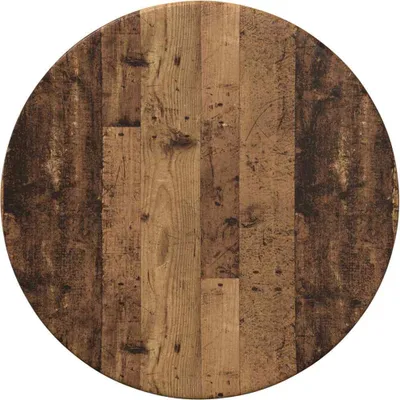 Image de vidaXL Plateau de table en bois ancien Ø 30 x 1,5 cm, aggloméré