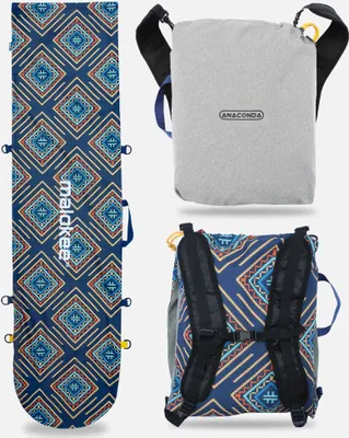 Obrázok produktu pre Taška na dosku, taška na snowboard, kufor, batoh, taška na topánky, 2 v 1