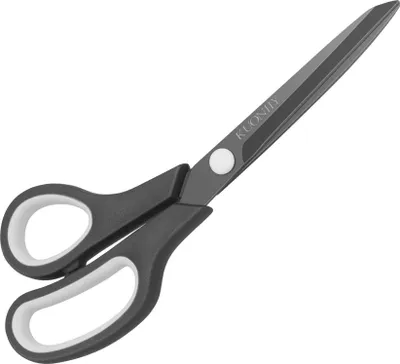 Image de KUONIIY Ciseaux polyvalents à revêtement en titane et poignées souples, 19,5 cm