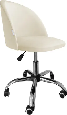 Obrázek produktu pro Křeslo CLAUDINE VELVET v barvě ecru