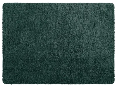 Produktbild von MSV - Mikrofaser-Badematte - 40 x 60 cm - Dunkelgrün - Kuschelig weich - Schnell