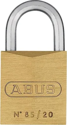 Image de Cadenas à cylindre 85/20 gl Corps de serrure L.21mm MS gl.0393 ABUS