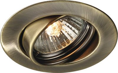 Massive Einbauspot 593330610, Recessed lighting spot, GU10, 3 Glühbirne(n), Halogen, 50 W, 2900 K