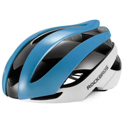 Zdjęcie produktu dla Kask rowerowy Rockbros 10110004003 rozmiar L - niebiesko-biały
