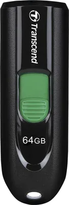 Image de Transcend JetFlash 790C - Clé USB à mémoire flash - 64 Go - USB-C 3.2 Gen 1 - noir