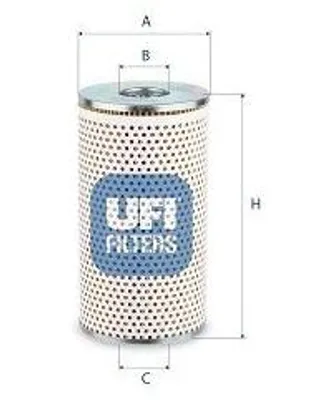 Obrázok produktu pre Olejový filter UFI 25.430.00 – filtračná vložka