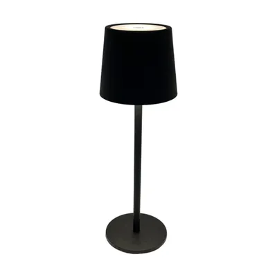 Produktbild von Coen Bakker Tischleuchte usb dimmbar touch Metall schwarz 3 Lichtfarben 40 LEDs 9x26,5cm