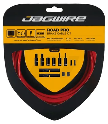 Obrázok produktu pre Brzdová súprava Jagwire PCK204 Road Pro, červená