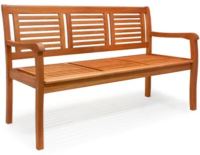 Productafbeelding van Tuinbank Eucalyptushout -gecertificeerd 153x88x57cm