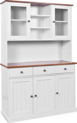 Produktbild von Inter Link Buffet WESTERLAND 6.2 Weiß Massivholz