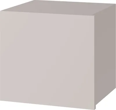 Produktbild von Hängeschrank CALABRINI C-03 Schrank 34x34 cm Wandschrank Wandregal Regal Regalschrank Wohnzimmer Grifflos Modern (Kaschmir)