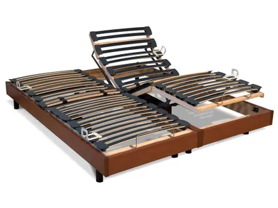 Produktbild von Elektrische Untermatratze FLEXPUR 80x200 / Kirschbaum