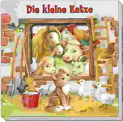 Produktbild von Trötsch Fensterpappenbuch - Die kleine Katze