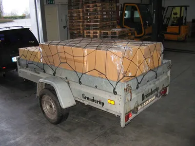Produktbild von Anhängernetz 1,5 x 2 m Gepäcknetz Sicherungsnetz Ladungssicherung