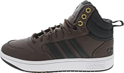 Produktbild von adidas Hoops 3.0 Mid WTR GZ6680 (10.5/brown-cblack-goldmt)