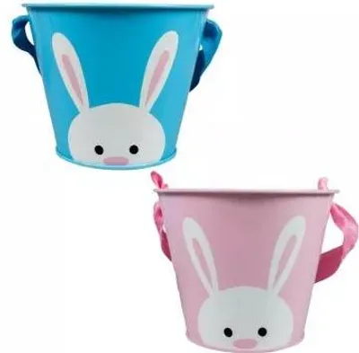 Image de seau décoratif lapin WK3063