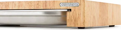 Zdjęcie produktu dla CONTINENTA Schneidebrett m, Schublade, Gummibaum Stirnholz 48x32,5x6,5 cm 4027 4017167402703