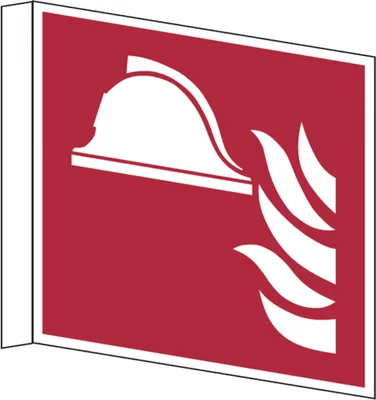Produktbild von Dreifke® Brandschutzzeichen mittel und Geräte zur Brandbekämpfung Fahnenschil...