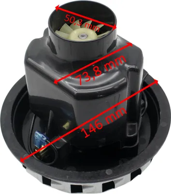 Produktbild von MisterVac Staubsaugermotor, Motor, Austauschmotor, Ersatzmotor kompatibel mit Parkside PWD30A1 Nass/Trocken,364420_2010