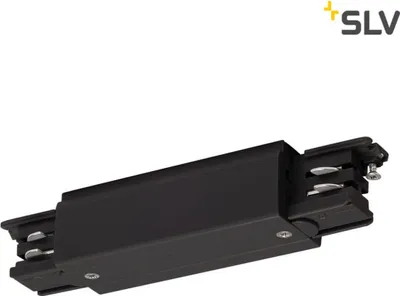Produktbild von SLV 175090 Längsverbinder mit Einspeisemöglichkeit für S-TRACK 3P.Schiene schwarz
