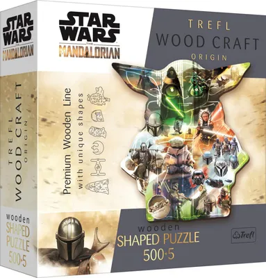 Produktbild von Holzpuzzle Sonderform 500+5 Star Wars