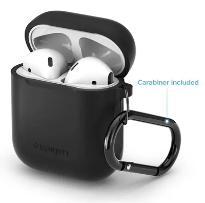 Obrázok produktu pre Spigen 066CS24808, Puzdro, Silikón, Čierna