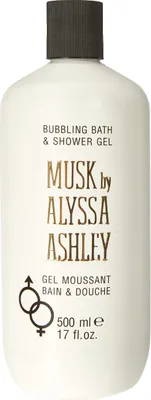Zdjęcie produktu dla Alyssa Ashley Musk Bubbling żel do kąpieli i pod prysznic 500ml