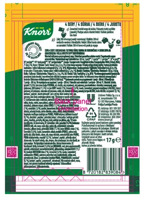 Zdjęcie produktu dla Knorr Zupa 4 Sery z Grzankami 17 g