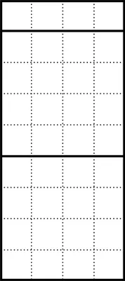 Produktbild von Siedle BGA 611-4/9-0 W Briefkasten-Modul-Gehäuse Aufputz in Weiß