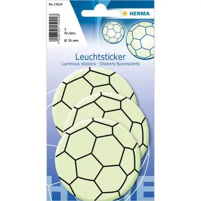 Obrázok produktu pre Herma HOME svietiace samolepky futbal maxi