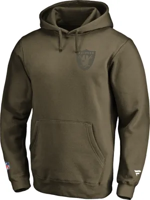 Produktbild von NFL Hoody Las Vegas Raiders Iconic Olive hooded Sweater Kaputzen Pullover  M