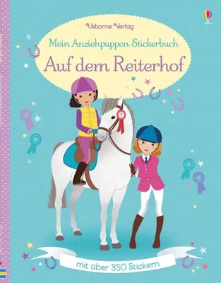 Obrázok produktu pre Mein Anziehpuppen-Stickerbuch: Auf dem Reiterhof