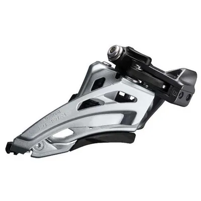 Produktbild von SHIMANO IFDM6020LX6 Umwerfer Deore Side Swing FDM6020LX6,Front Pull,66-69 Low-Cl., schwarz/silber