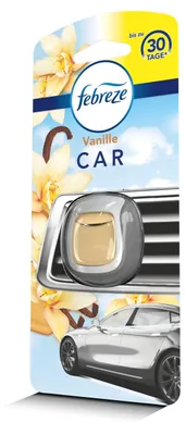 Produktbild von Febreze Auto Lufterfrischer Vanille 2ml Starterset Duft gegen Gerüche