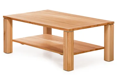 Produktbild von Couchtisch King 2 kernbuche massiv geölt