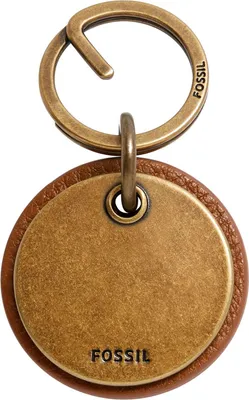 Productafbeelding van FOSSIL sleutelhanger Boone Key Fob Saddle Lichtbruin