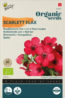 Artikelbild 2 von 'BIO Rotblühender Lein' aus der Kategorie Blumensamen