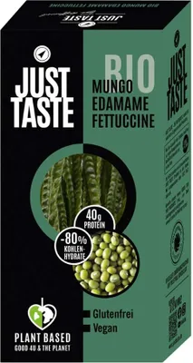 Obrázok produktu pre Just Taste - Mungo Edamame Fettuccine - 250g