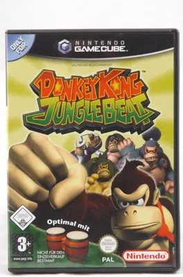 Produktbild von Donkey Kong Jungle Beat inkl. Bongo-Trommeln