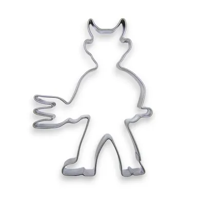 Image de Couteau Devil 92x69mm en acier inoxydable CZ