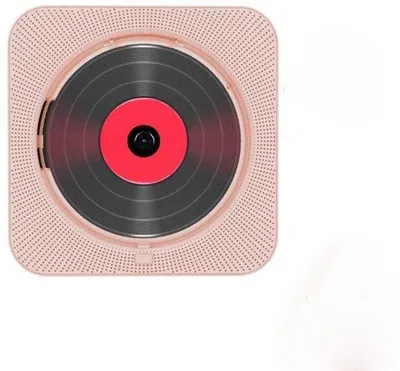 Immagine prodotto di Lettore CD Bluetooth, compatto e leggero, Bluetooth 5.0, radio FM, porta USB/TF, con supporto, ricaricabile - rosa.